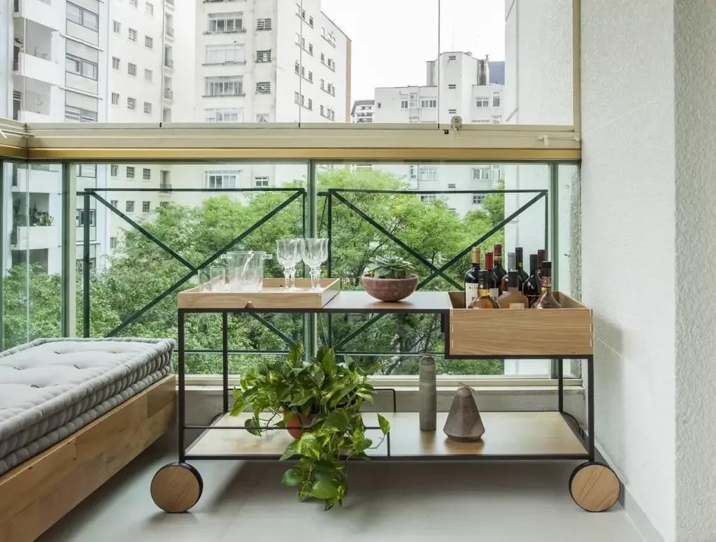 Barzinho para sala: como incorporar o móvel na decoração