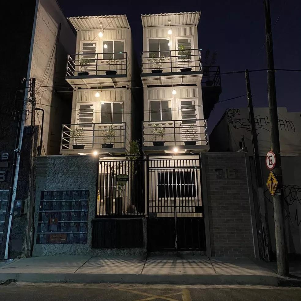 Fortaleza recebe 1º condomínio feito com contêineres