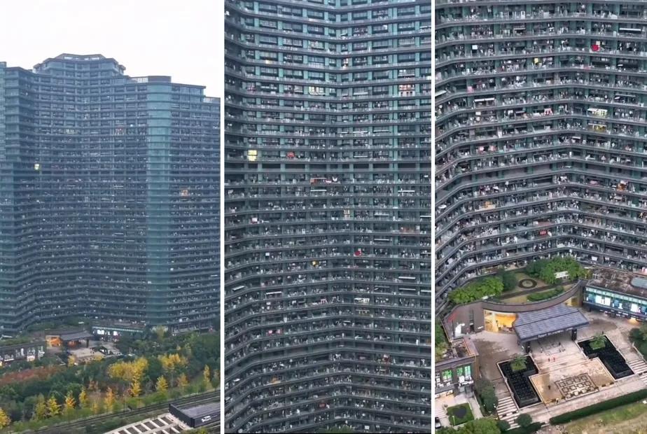Vida vertical: Hangzhou Regent International e a diversidade de apartamentos para seus 20.000 moradores