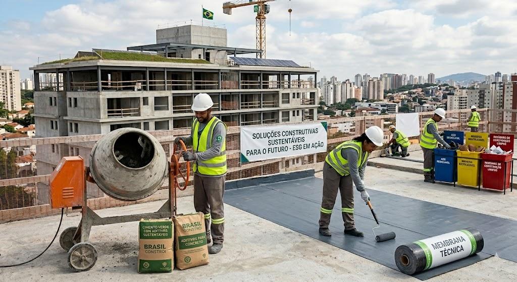 Cinco Materiais e soluções que apoiam uma construção mais sustentável