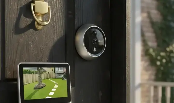 Como olhos mágicos digitais e interfones com vídeo se integram nas casas atuais
