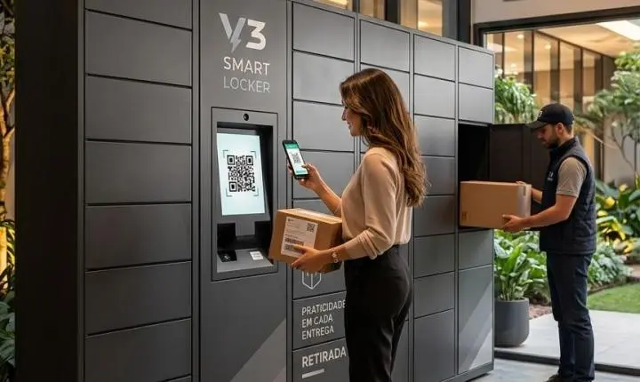 V3 Smart Locker: a solução inteligente que transforma a gestão de encomendas em condomínios